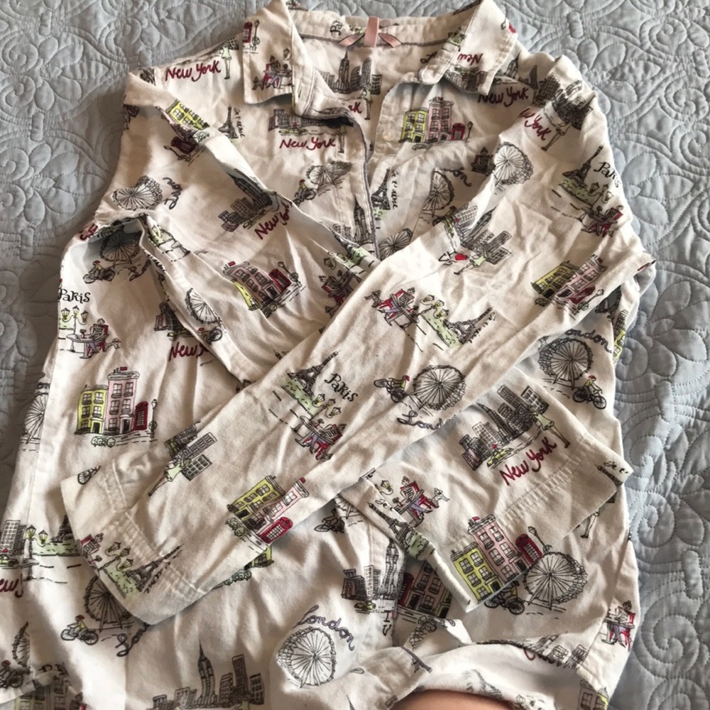 Victoria’s Secret flannel pajama set